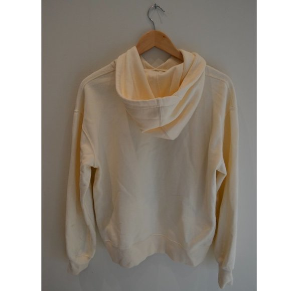 Zara Basic Cream Hoodie Size S - Picture 3 of 3